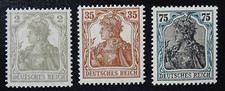 Impero tedesco Mi 102-104 **