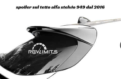 Spoiler posteriore abs nero - spoiler, in