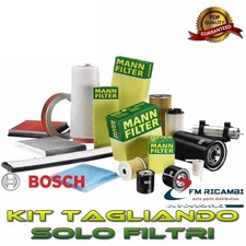 KIT TAGLIANDO SOLO FILTRI BOSCH-MANN per FORD S-MAX 2.0TDCi 05.2006-02.2010