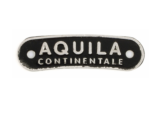 Targhetta aquila continentale
