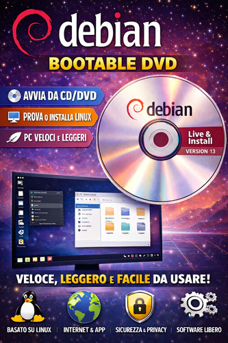 Dvd linux debian - debian, "trixie"