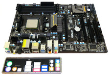 ASRock 970 Extreme3 AMD 970 Socket AM3 AM3+ con AMD FX 4100 + IO Shield