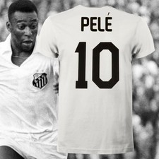 T-SHIRT FC SANTOS PELÈ 10 OLD