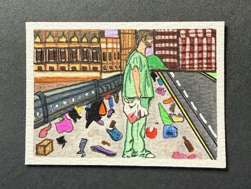 Aceo 100 horror aceos - aceo/100,