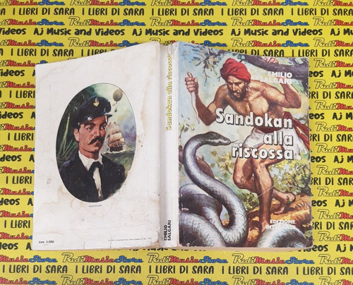 Book libro sandokan - libro, alla