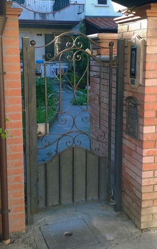 Cancello pedonale ferro - cancello,