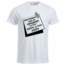 t-shirt maglia bianca uomo