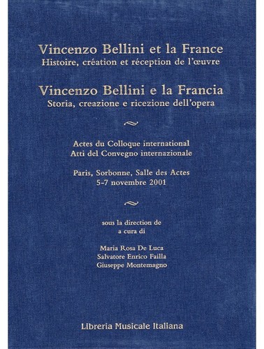 Vincenzo bellini francia - la,