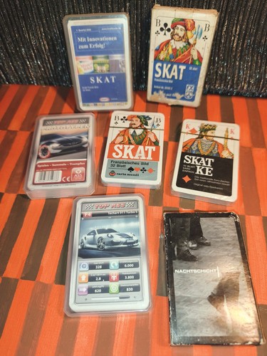 Carta altenburger gioco skat - n,