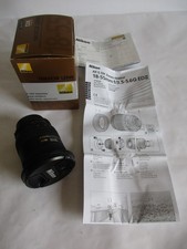 Nikon Nikkor obiettivo AF-S DX ZOOM-NIKKOR 18-55mm f/3.5-5.6G ED II in confezione originale OK