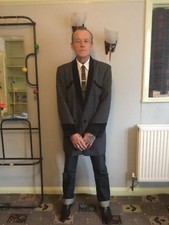 Teddy Bear Boy Drape Jacket