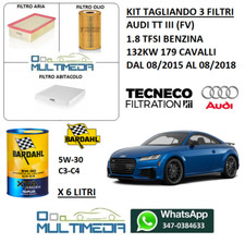 KIT TAGLIANDO 3 FILTRI OLIO