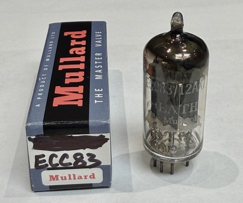 1958 mullard 12ax7 piatto - 1958,