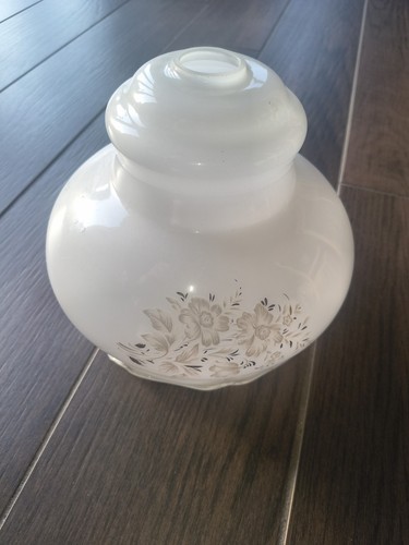 Milk glass ceiling light - , shade