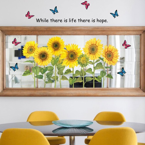 Adesivi murali girasole