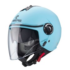 Caberg Riviera V4 X Uni Casco Jet Matt Azzurro Chiaro