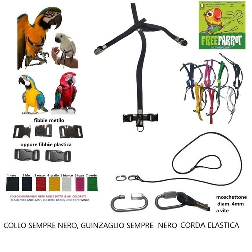 Pettorina elastica 15mm - , fibbie