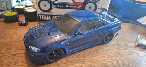 Tamiya tt02 brushless skyline - tamiya,