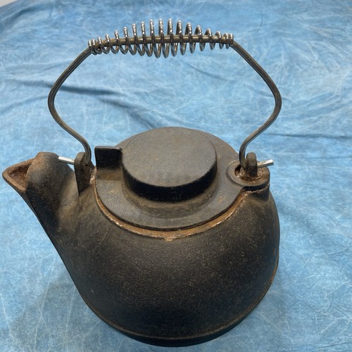 Bollitore tè vintage ghisa