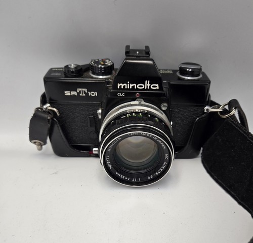 Minolta srt 101 fotocamera - minolta,