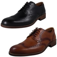Scarpe Brogue In Pelle