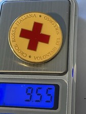 Spilla Distintivo Croce Rossa Italiana Volontari Del Soccorso