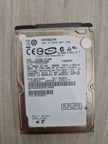 Hard disk hdd hitachi - hard, 2.5