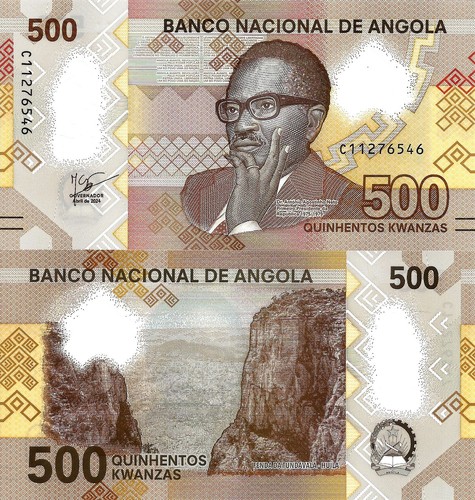 Angola 500 kwanzas 2024 - , p-161b