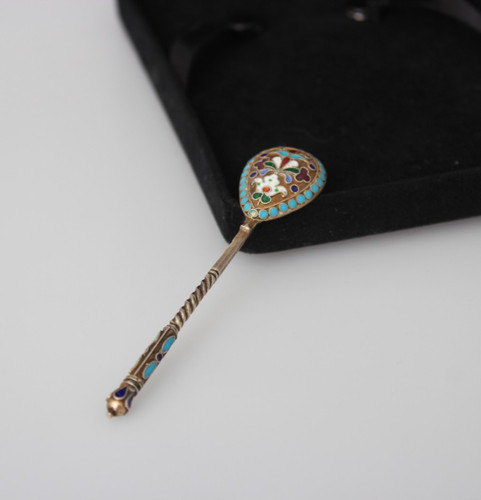 Cucchiaio russo argento - argento, con