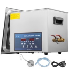 10L Vaschetta Vasca Pulitore ad Ultrasuoni Lavatrice Ultrasuoni Heater Timer