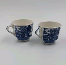 N.2 Tazze Caffè Porcellana