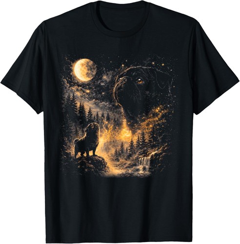 Shirt unisex carlino nero - t-shirt,