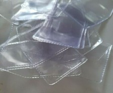 50 BUSTE BUSTINE PLASTICA PORTA PER MONETE 30x30  Max 24 mm  Ø TASCA