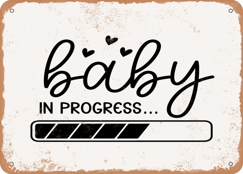 Insegna metallo baby in - in,