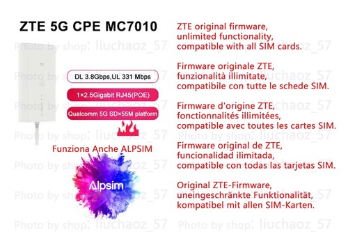 Zte mc7010 router sim - zte,