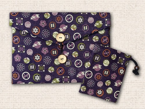 Custodia per laptop tessuto - custodia,