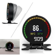 HUD P15 OBD2 Head Up Display Tachimetro Dispositivo Digitale Kit Strumenti Consumo Auto