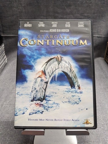 Stargate continuum dvd 2008 - continuum,