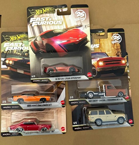 Hot wheels premium fast - hot, &