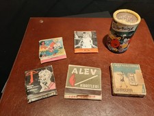 Fiammiferi Da Collezione Lotto 6pezzi ORIGINALI