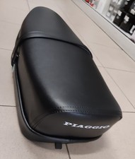 SELLA VESPA 125 ET3 BIPOSTO PELLE NERO TIPO ORIGINALE PIAGGIO
