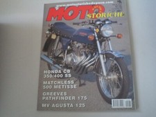 MOTO STORICHE 4/2001 GREEVES PATHFINDER 175/MV AGUSTA 125 TRE MARCE/HONDA CB 350