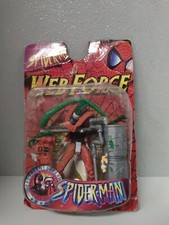SPIDER MAN WEB FORCE LIZARD GIOCATTOLO 1997 VINTAGE GIOCATTOLO PERFETTO BOX MENO