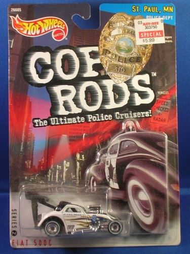Hot wheels cop rods serie - hot, 2