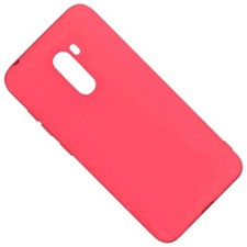 MAXY CUSTODIA SILICONE SOFT-MAGNET CASE TOUCH COVER TPU XIAOMI POCOPHONE F1 RED