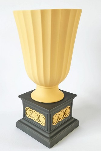 Vaso piedistallo minerva canna - vaso,