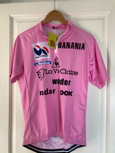 Maillot rose maglia rosa 1980 - maillot,