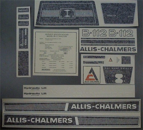 Set decalcomanie allis - set,