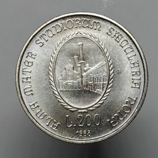 200 Lire 1988 Università Di