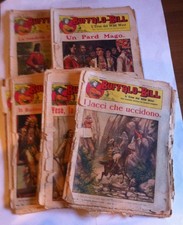 Buffalo Bill L'Eroe del Wild West 1930/1931 Lotto 25 Fascicoli Nerbini
